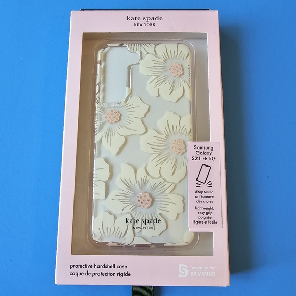 Galaxy S21 FE 5G - Kate Spade New York Case (HOLLYHOCK FLORAL) - Picture 1 of 4